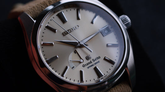 Grand Seiko Spring Drive Champagne Dial SBGA001 | Good Condition