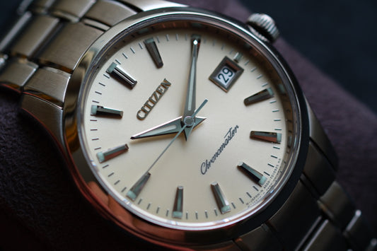 Citizen Chronomaster The Citizen A660-T006884 HAQ Champange Dial Full Box Paper Excellent Condition Serviced