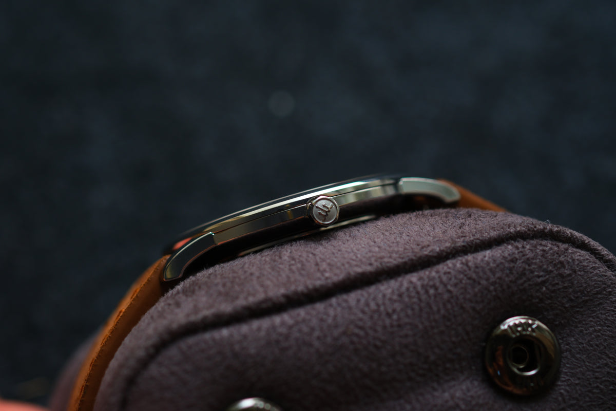 Credor Signo GCAR047 8J81-0AJ0 Dress Watch 36mm 6mm Thin Full Paper Excellent Condition