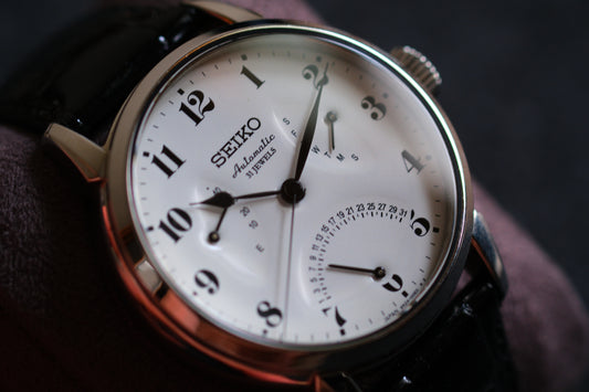 Seiko Presage SARD007 6R24-00E0 JDM Double Retrograde Day Date Enemel Dial Good Condition