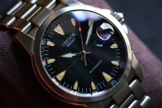 Credor GCBR997 8L75-0A10 Phoenix Black Dial Excellent Condition Manual User Full Serviced
