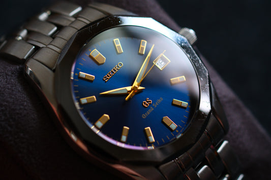 Grand Seiko Quart 8J56-8000 Blue Dial