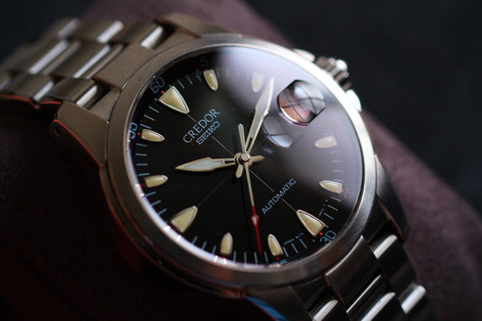 Credor GCBR997 8L75-0A10 Phoenix Black Dial Excellent Condition Manual User Full Serviced