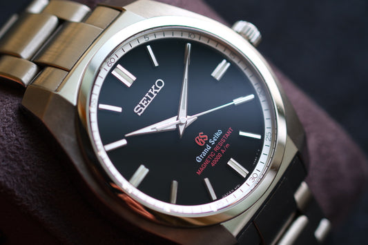 Grand Seiko SBGX093 9F61-0AD0 Sport Watch High Magnetic Resistant Box Manual User Great Condition
