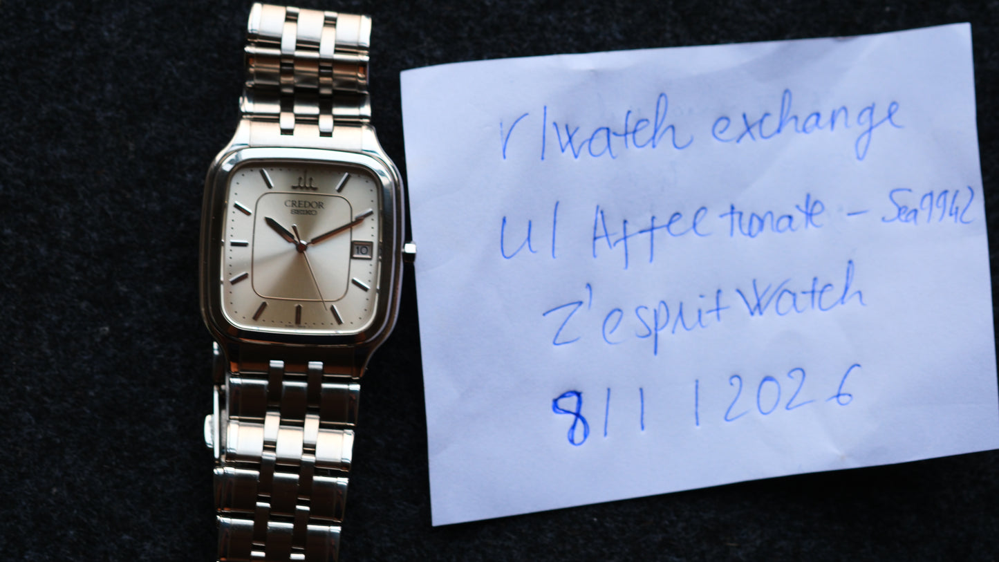 Credor tank 8/1/2026