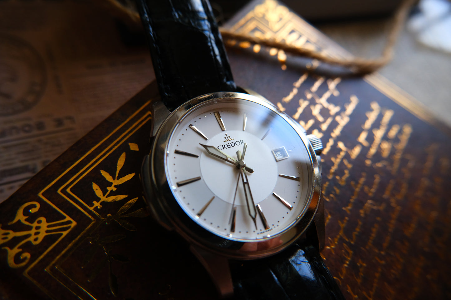 Credor 8j82-0AD0 White Dial