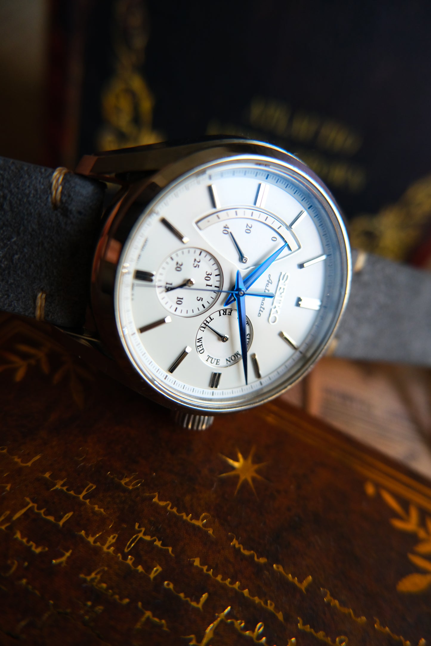 Seiko Pressage SARW021 6R21 Automatic White Dial