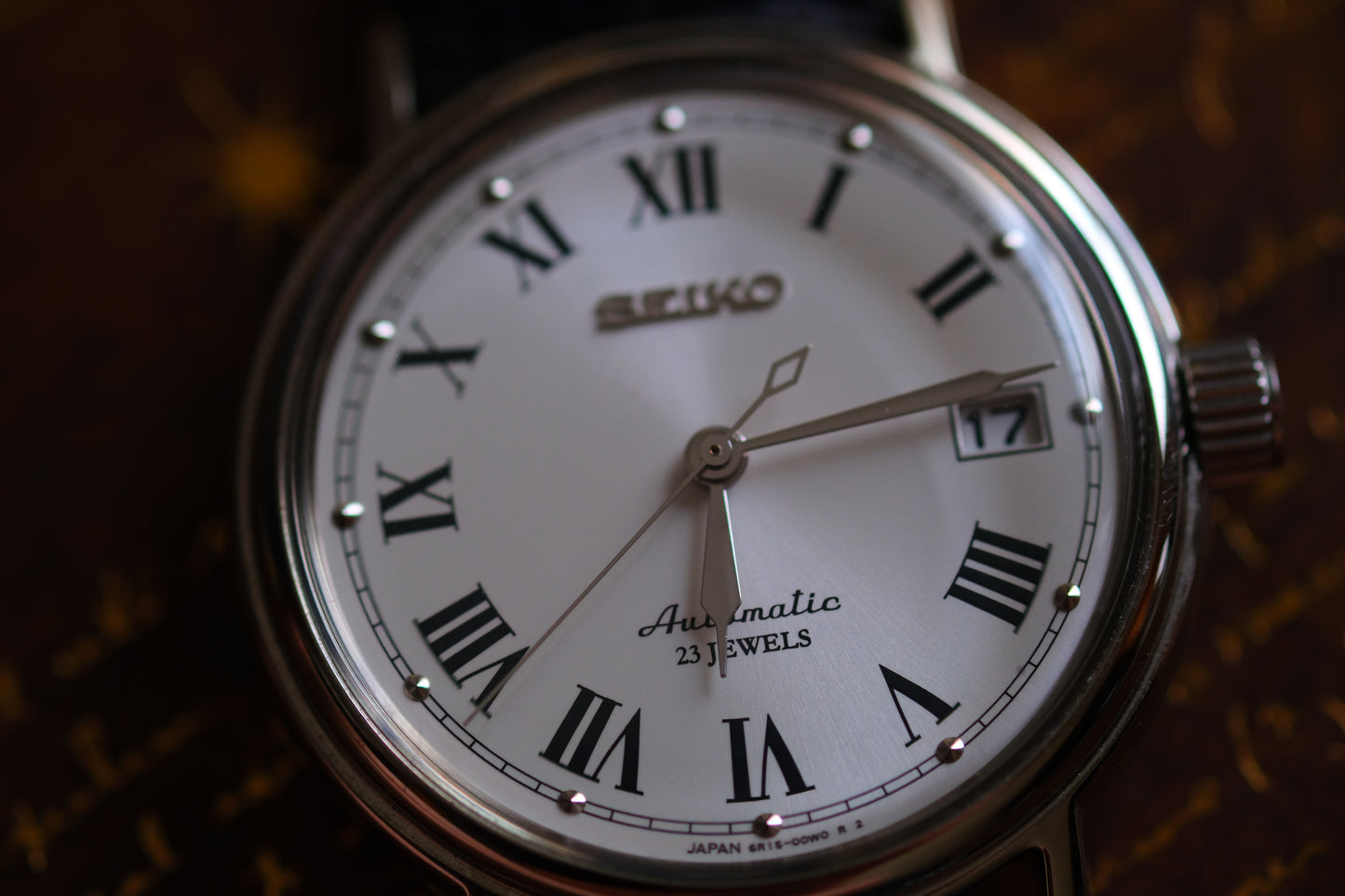 Seiko SARB043/SARB043J Mechanical Automatic 6R15 Cartier White Dial