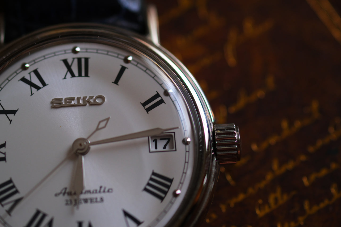 Seiko SARB043/SARB043J Mechanical Automatic 6R15 Cartier White Dial