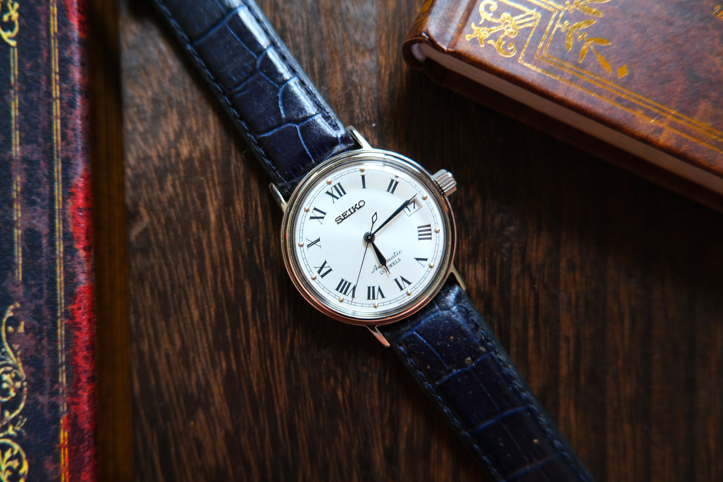 Seiko SARB043/SARB043J Mechanical Automatic 6R15 Cartier White Dial