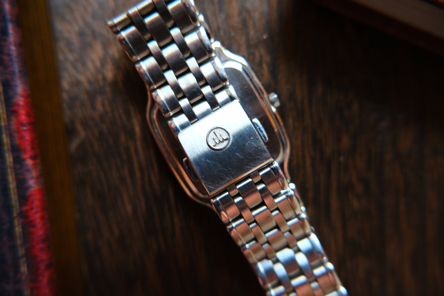 Credor Tank Full Stainless Steel GCAX023 8J82-5A10