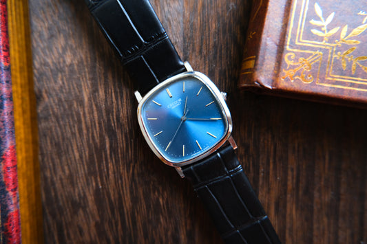 Credor Quart 5931-5170 Blue Dial