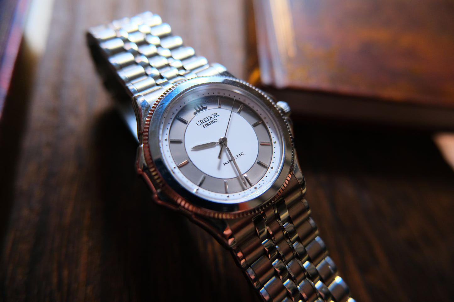 Credor Pacifique Kinetic Auto Quart 4M71-0A30