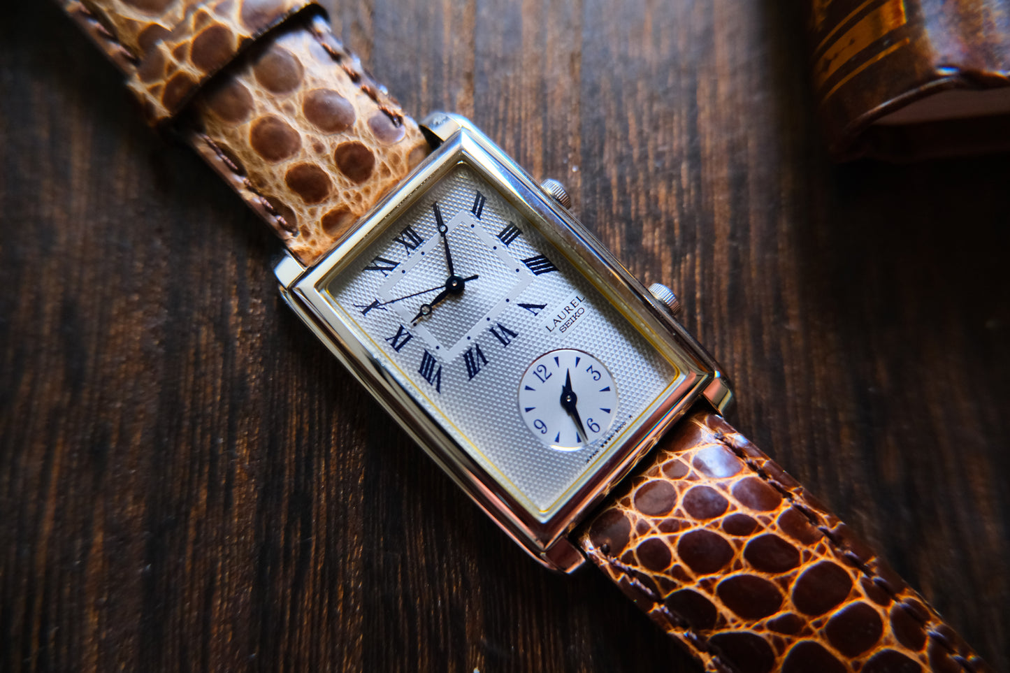 Seiko Laurel Dual Time Quart