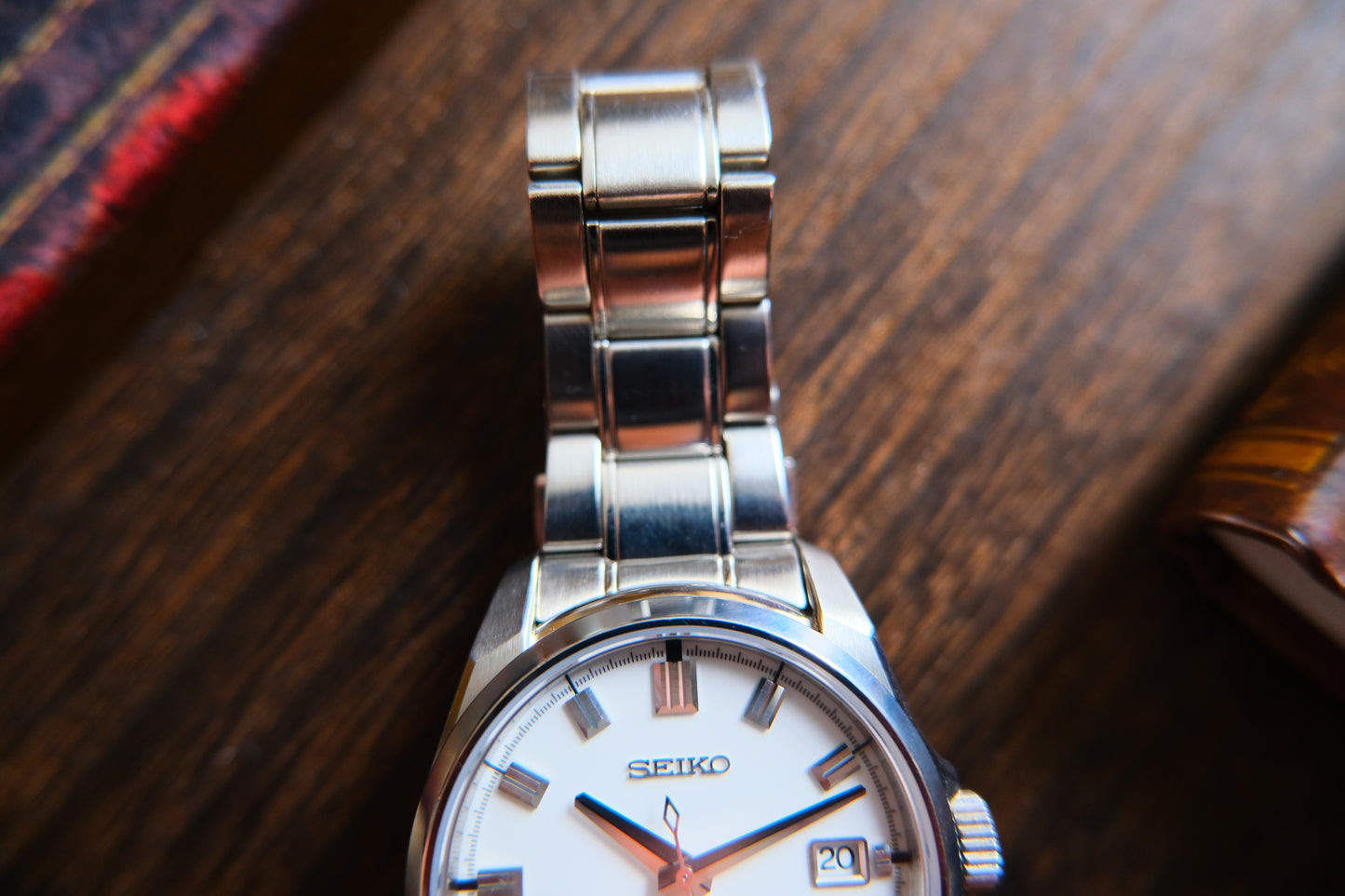 Seiko SARB 023 Automatic 6R15-00H0 White Dial Discontinued full box