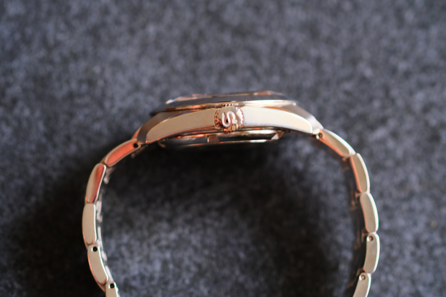 Seiko SARB005 6R15-00D0 Super Rare Orange Dial Sapphire Glass Cut