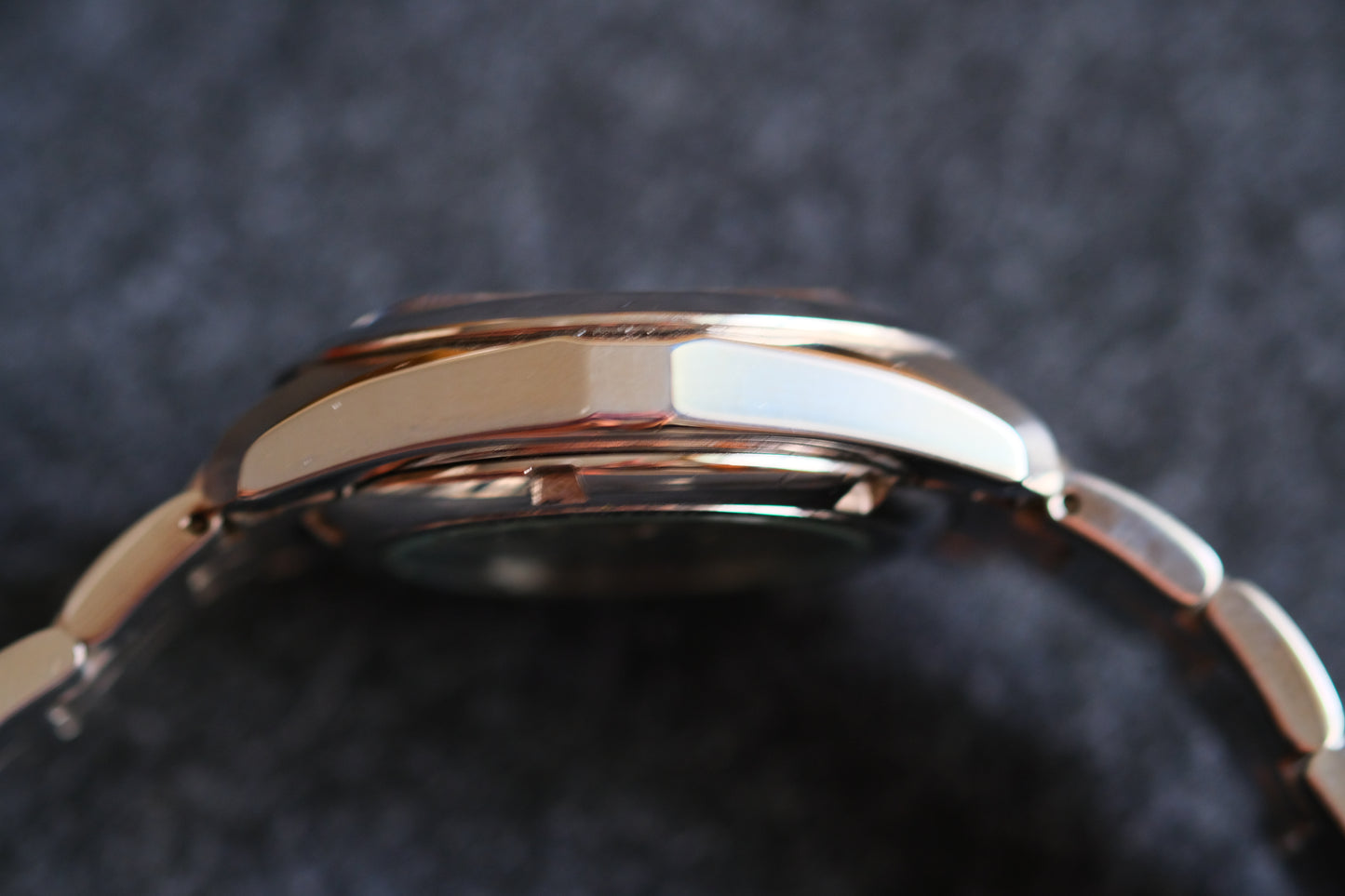 Seiko SARB005 6R15-00D0 Super Rare Orange Dial Sapphire Glass Cut