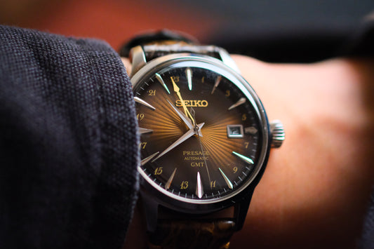 Seiko Pressage GMT SARY243