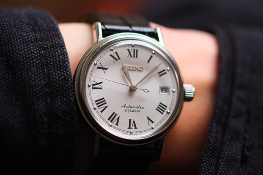 Seiko SARB043/SARB043J Mechanical Automatic 6R15 Cartier White Dial