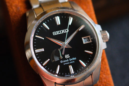 Grand Seiko Spring Drive 9R65-0AG1 Black Dial