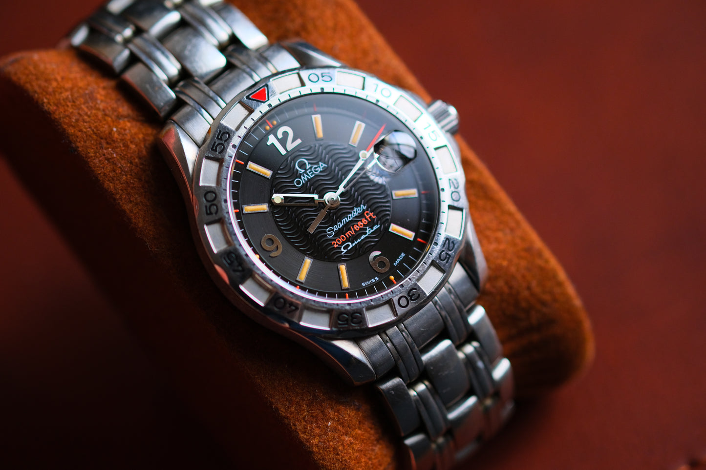 Omega Autoquart Seamaster 200m/666ft 2514.50 Omegamatic Limited Edition #0525/ 1997