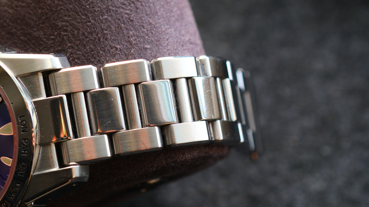 Credor GCBG977 Retrograde 4s77-00A0 GMT World Time Limited Edition 500 2002 World Cup Good Condition