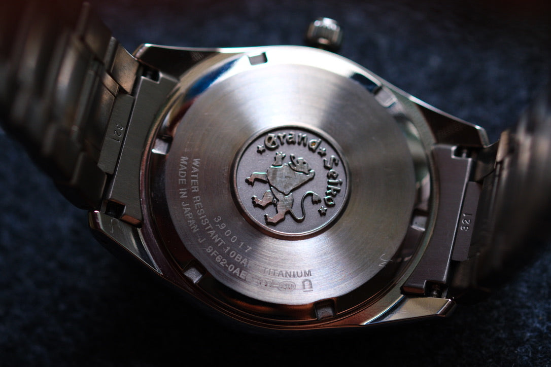 Grand Seiko SBGX067 37mm Full Titanium Rare White structure Texture Dial