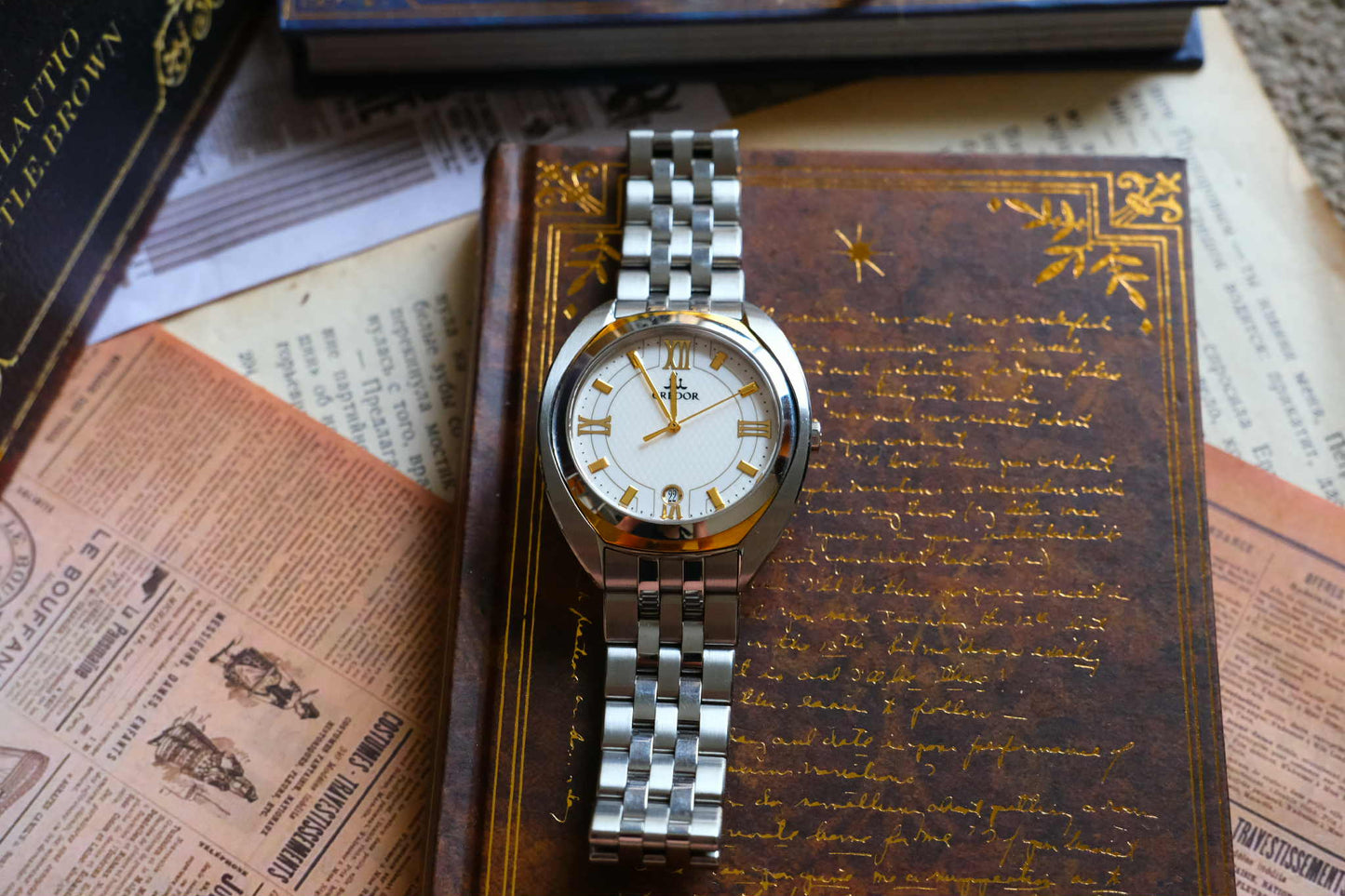 Seiko Credor Signo GCAZ052 Quart 8j86-0AA0 18KYG