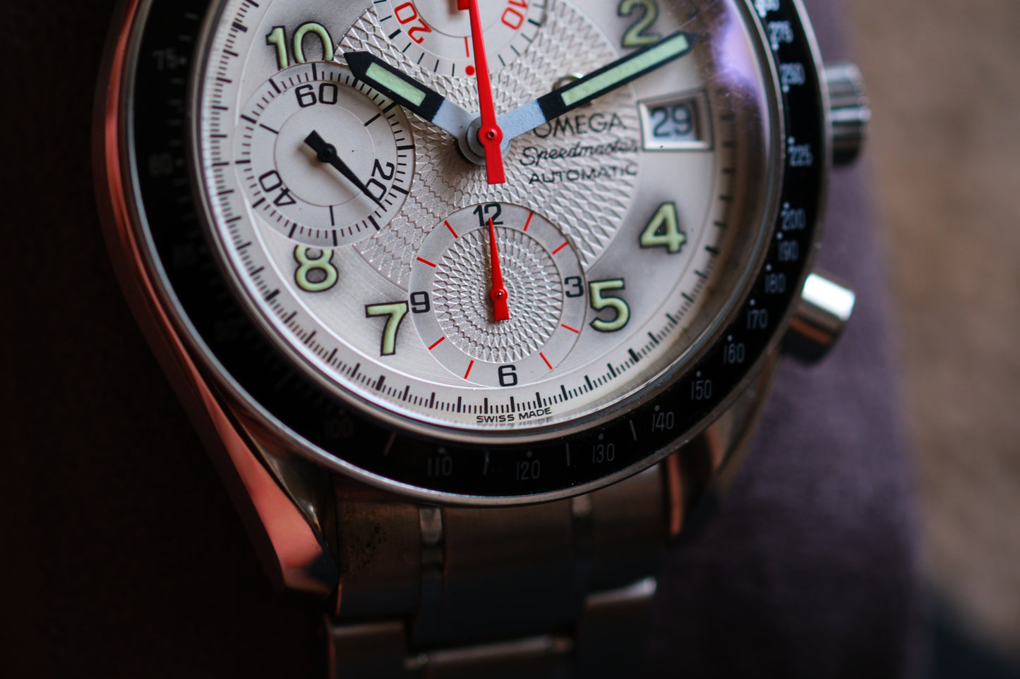Omega SpeedMaster  Mark 40 3513.33 Chrnograph Good Condition JDM Special Edition