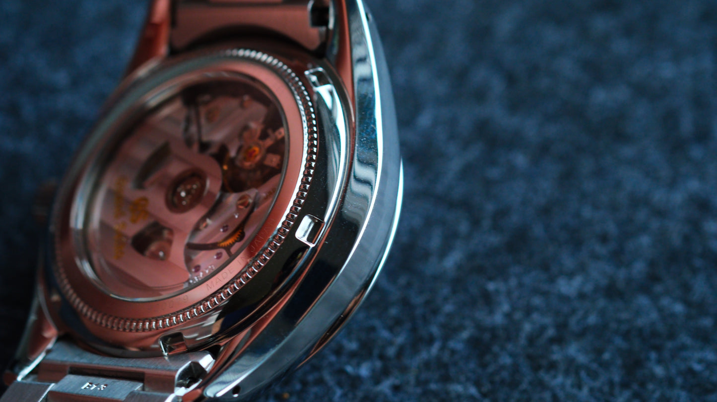 Grand Seiko SBGR309 9S68-00B0 Heritage new GS Logo Version Black Dial Good Condition