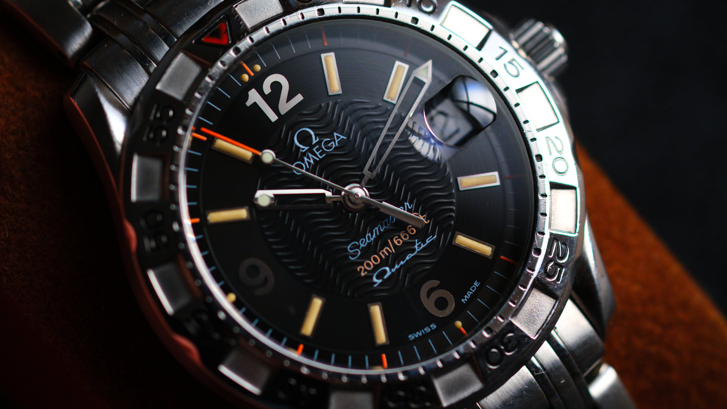 Omega Autoquart Seamaster 200m/666ft 2514.50 Omegamatic Limited Edition #1434/ 1997