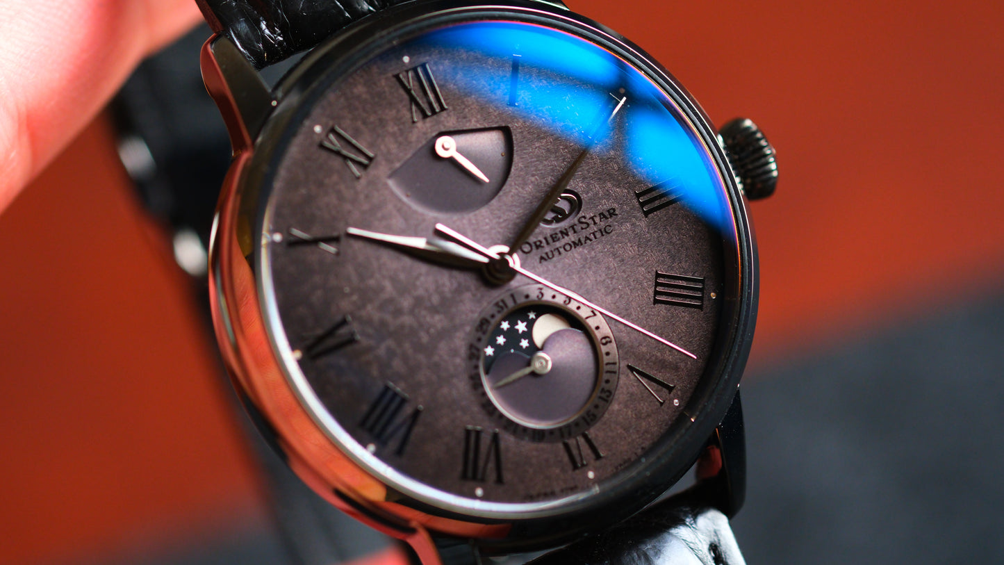 Orient Star  M45 F7 RK-AY0122N Moonphase  Black Dial Limited 60