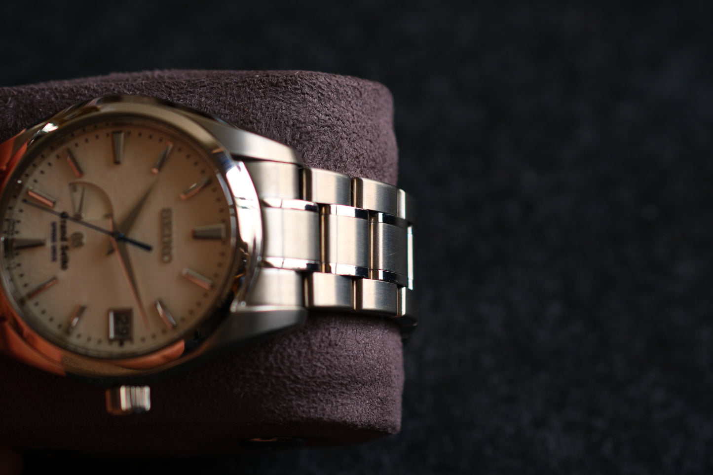 Grand Seiko SBGA011 Spring Drive 9R65-0AE0 Full Titanium Snow Flake Excellent Condition