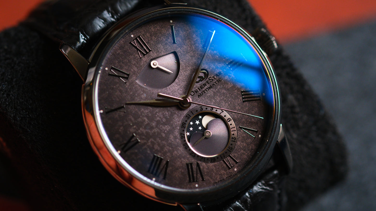 Orient Star  M45 F7 RK-AY0122N Moonphase  Black Dial Limited 60