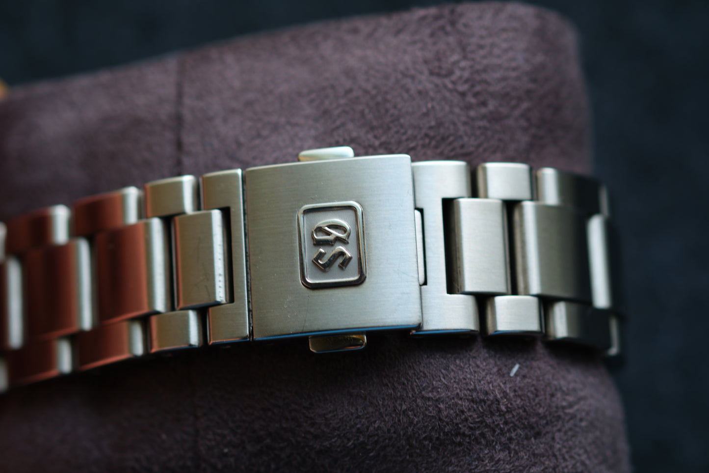 Grand Seiko SBGA465 9R65-0DY0 Spring Drive Early Morning Frost Dial Heritage Collection Full Paper Date 2024 Great Condition