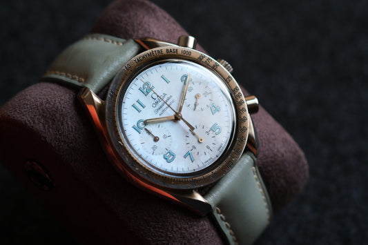 Omega Speedmaster 3802.71.53 Automatic Chrnograph White MOP Dial