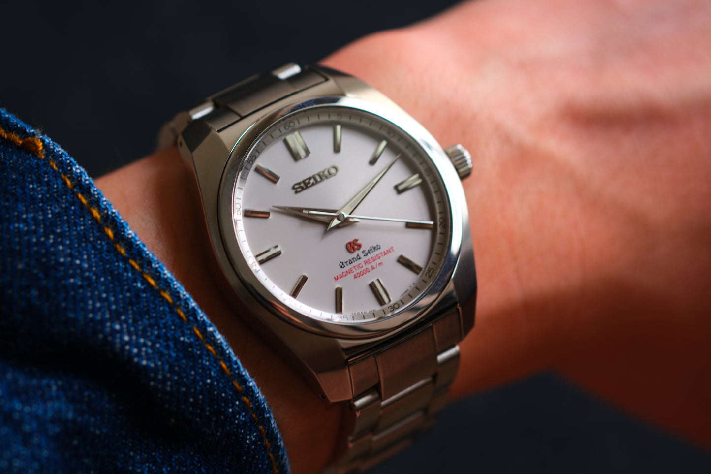 Grand Seiko SBGX091 9F61-0AD0 Anti Magnetic 4000A/m Sport Collection Excellent Condition