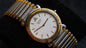 Credor Hattori 5A74-0290 18K Gold Diamond Bezel Beautiful Dial