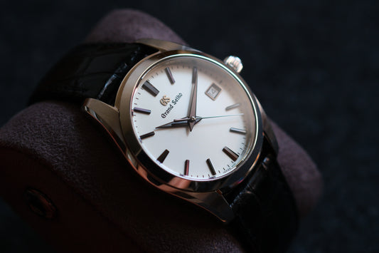 Grand Seiko SBGX295 9F62-0AB0 Discontinued JDM Dark Gray Markers and Hands Good Condition