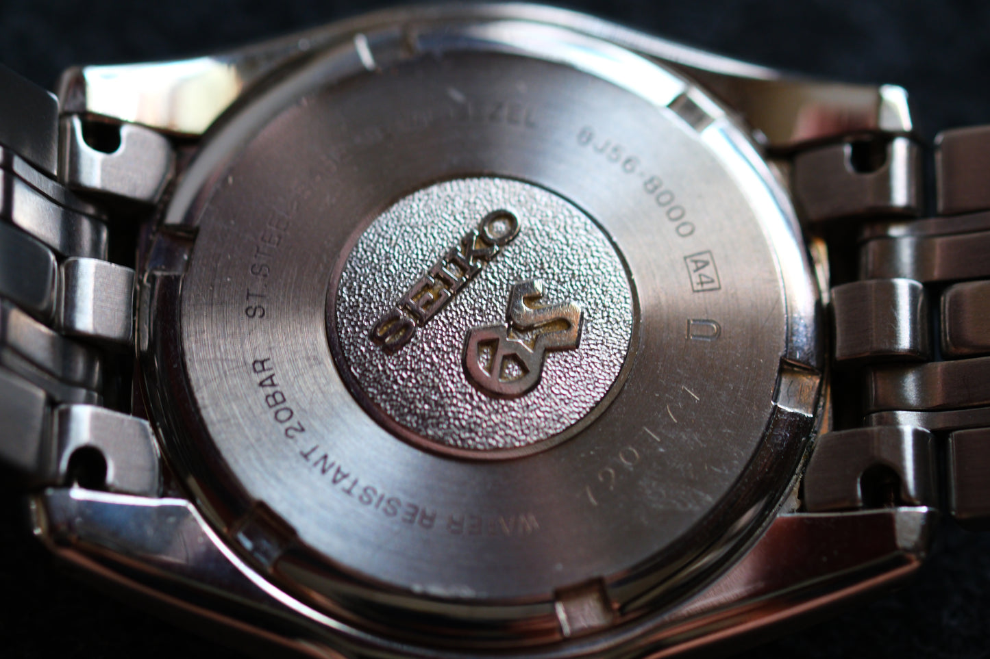 Grand Seiko Quart 8J56-8000 Blue Dial