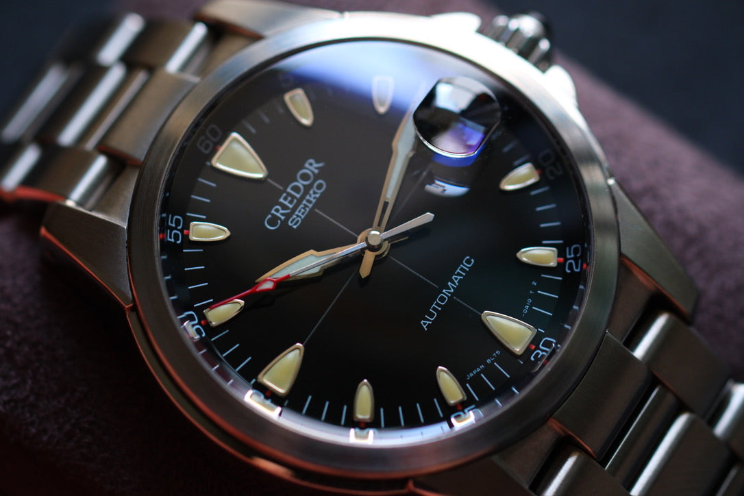 Credor GCBR997 8L75-0A10 Phoenix Black Dial Excellent Condition Manual User Full Serviced