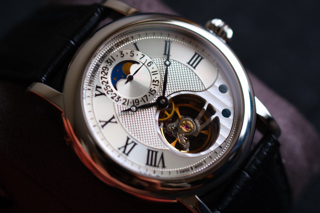 Frederique Constant FC915X4H6 Moonphase Manufactor Limited Edition 888 Pieces Wooden Box| Serviced| Excellent Condition
