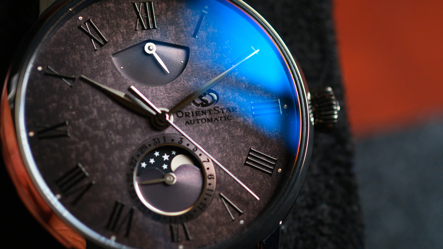 Orient Star  M45 F7 RK-AY0122N Moonphase  Black Dial Limited 60