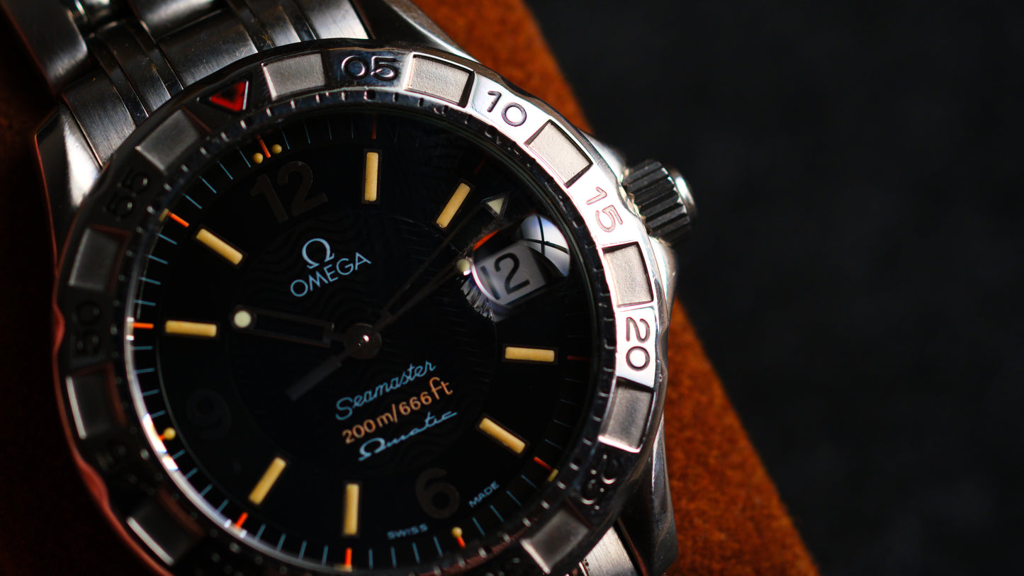 Omega Autoquart Seamaster 200m/666ft 2514.50 Omegamatic Limited Edition #1434/ 1997