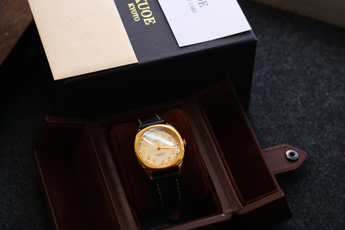 Kuoe Royal Smith 90-008 Gold Full Box Good Condition