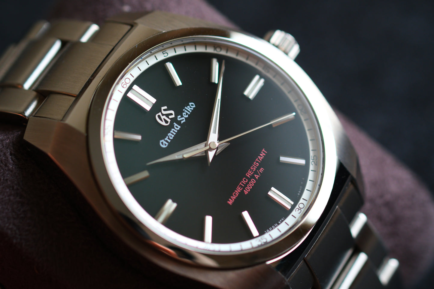 Grand Seiko SBGX293 9F61-0AD0 Sport Watch High Magnetic Resistant Full Box Paper Good Condition