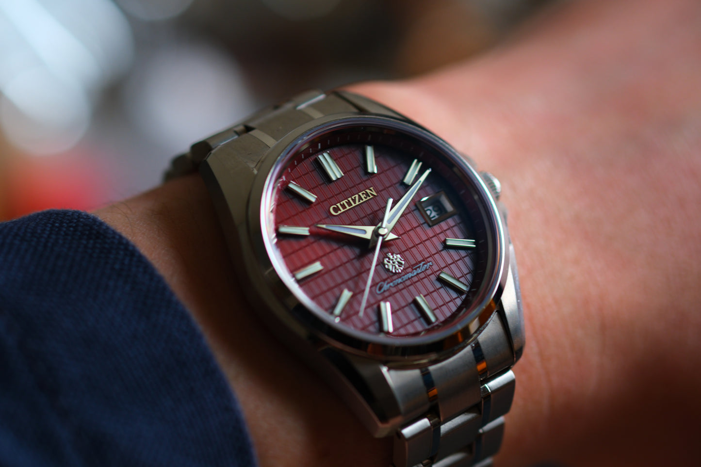 Citizen AQ4020-54W A060-T023207 Jounetsu Collection Chrnomaster Skyline of Tokyo Dial Full Titan Limited Edition 400p NOS Excellent Condition Full box