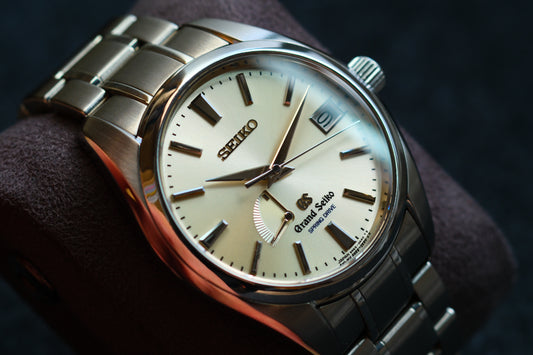 Grand Seiko SBGA001 9R65-00A0 Spring Drive Champagne Dial  | Excellent Condition