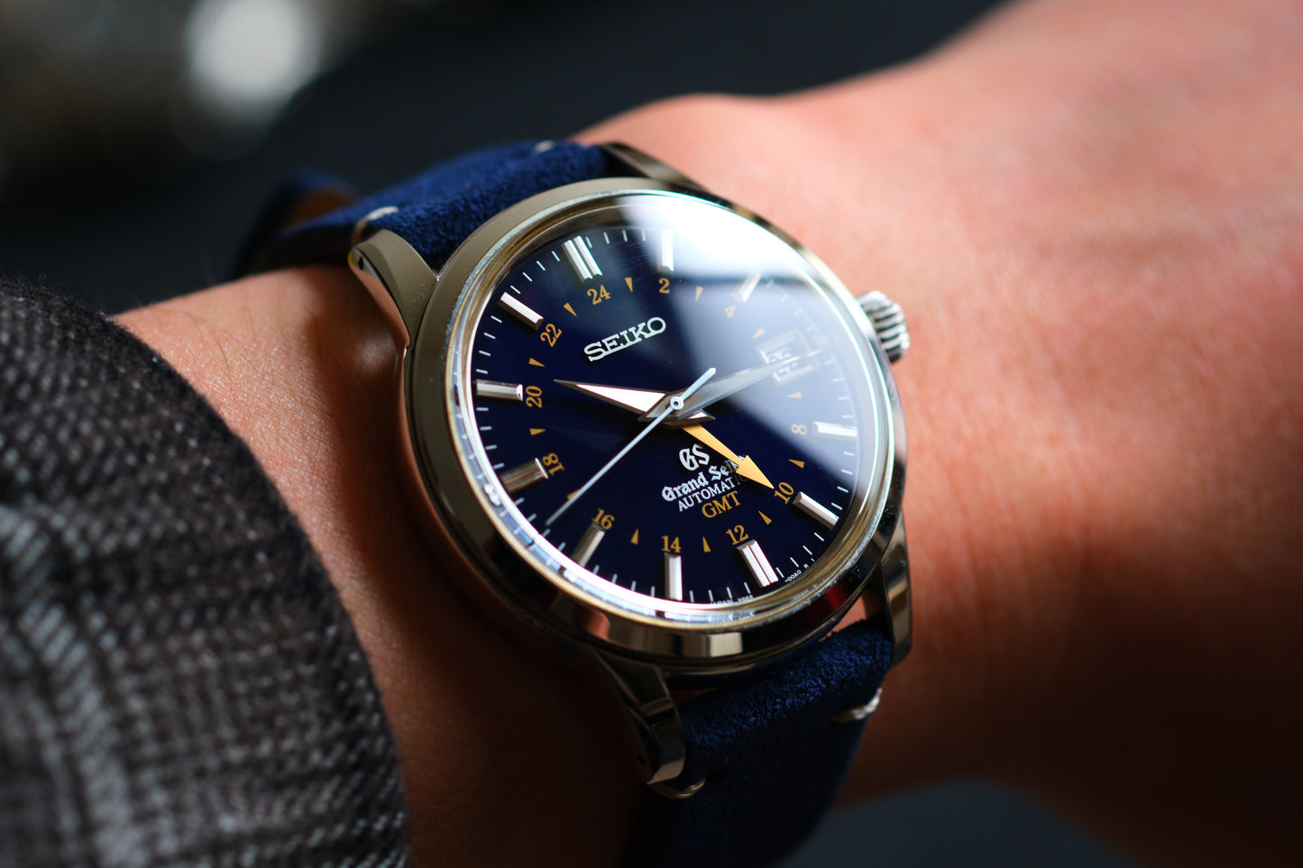 Grand Seiko SBGM031 9S66-00D0 Mechanical GMT Limited Edition 10th Anniversary 500p Excellent Condition Full Serviced
