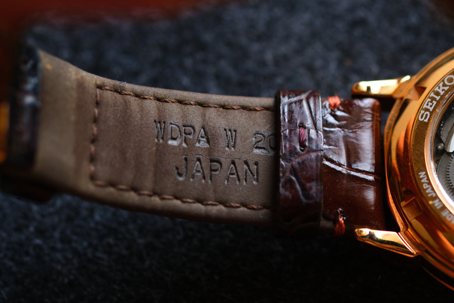 Seiko BEMAC Anniversary SZSD001 6R24-00D0 Double Retrograde Rose Gold Good Condition